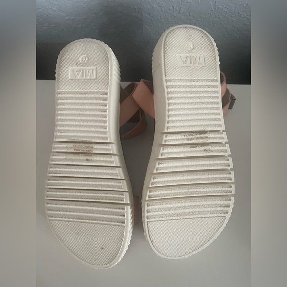 MIA Sandals
Women’s Size 7 1/2 
NWOT 
Color: Blush - Picture 5 of 6